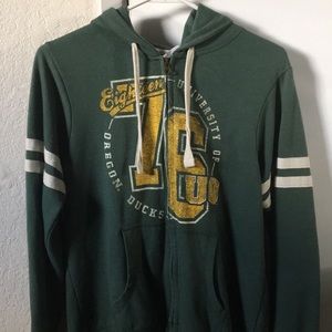 Oregon Ducks zip up